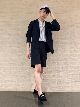 スティーブンアラン　SUPER BAGGY EASY SHORT PANTS Steven Alan（スティーブンアラン）の「＜Steven Alan＞ NY/OX SUPER