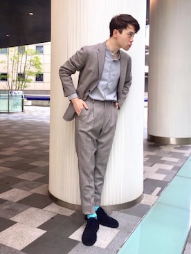 shutoさん（メンズ・180cm）の秋コーディネート