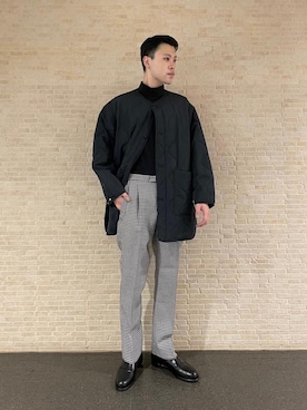 「UNITED ARROWS（ユナイテッドアローズ）のアイテム（その他アウター）」を使った、shutoさん（メンズ・180cm）の秋コーディネート