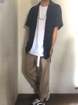 ゆうきちさん（メンズ・161cm）の夏コーディネート