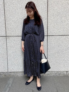 K.Haradaさん（レディース・160cm）の春コーディネート