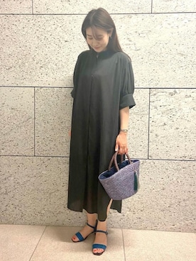 K.Haradaさん（レディース・160cm）の夏コーディネート