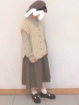 R u n aさん（レディース・157cm）の秋コーディネート