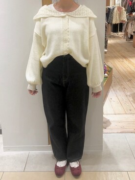 R u n aさん（レディース・157cm）の冬コーディネート