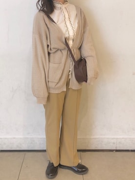 R u n aさん(レディース・157cm)の冬コーディネート