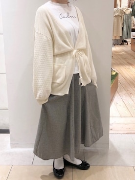 R u n aさん(レディース・157cm)の冬コーディネート