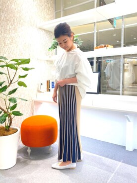「PICHE ABAHOUSE（ピシェ アバハウス）のアイテム」を使った、Mizuki さん（レディース・152cm）の春コーディネート