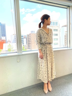「きちんとスタイル」｜Mizuki さん（レディース・152cm）の春コーディネート
