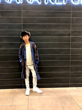 「GO TO HOLLYWOOD（ゴートゥーハリウッド）のアイテム（その他アウター）」を使った、kokotoaさん（キッズ・140cm）の冬コーディネート