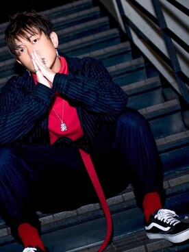 「韓国好きな人と繋がりたい」｜Naoさん（メンズ・167cm）の秋コーディネート