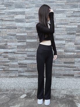 「nike」｜Erica_Chengさん（レディース・161cm）の冬コーディネート