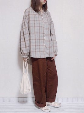 sakiさん（レディース・159cm）の秋コーディネート