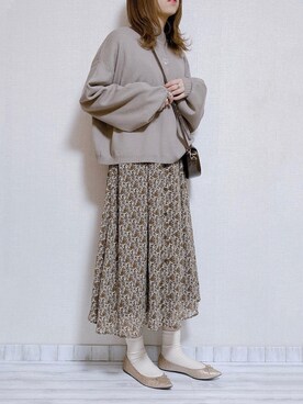 sakiさん（レディース・159cm）の冬コーディネート