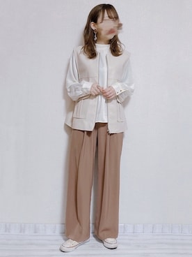 「CONVERSE（コンバース）のconverse（コンバース） ALL STAR OX（オールスターOX）（スニーカー）」を使った、sakiさん（レディース・159cm）の春コーディネート