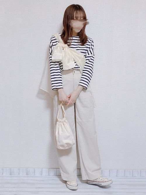 Saki Ambre Neigeのtシャツ カットソーを使ったコーディネート Wear