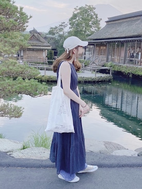 sakiさん（レディース・159cm）の夏コーディネート