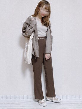 「SENSE OF PLACE by URBAN RESEAR」｜「アイテム（その他）」を使った、sakiさん（レディース・159cm）の秋コーディネート