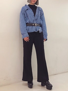 exxx24k_maさん（レディース・169cm）の冬コーディネート