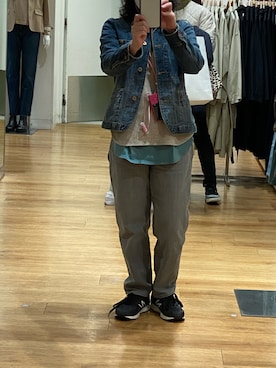 「アイテム（ブルゾン）」を使った、kimitarouさん（レディース・157cm・40代）の春コーディネート