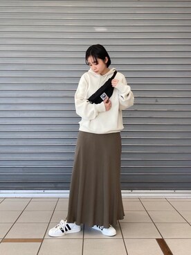 harukaさん（レディース・155cm）の冬コーディネート