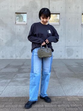 harukaさん（レディース・155cm）の冬コーディネート