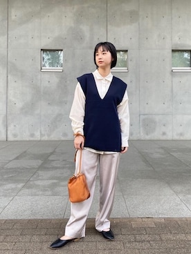 「BEVERLY（ビバリー）のアイテム」を使った、harukaさん（レディース・155cm）の春コーディネート