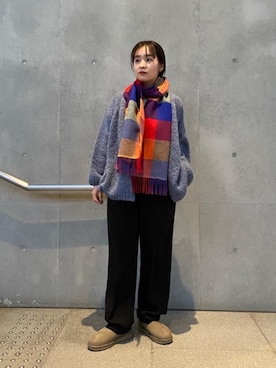 「TRICOTS JEAN MARC（トリコットジーンマルク）のアイテム」を使った、harukaさん（レディース・155cm）の冬コーディネート