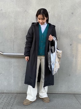 harukaさん（レディース・155cm）の冬コーディネート