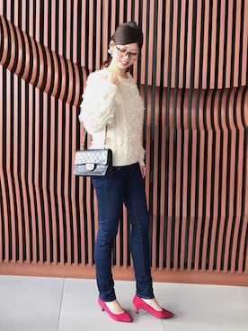 Funatto♡さん（レディース・161cm）の冬コーディネート