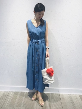 Funatto♡さん(レディース・161cm)の夏コーディネート