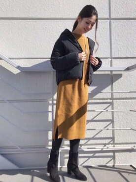 「Editt by YECCA VECCA（エディットバイイェッカヴェッカ）のアイテム（その他アウター）」を使った、Funatto♡さん（レディース・161cm）の秋コーディネート