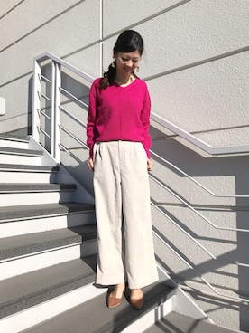 Funatto♡さん（レディース・161cm）の冬コーディネート