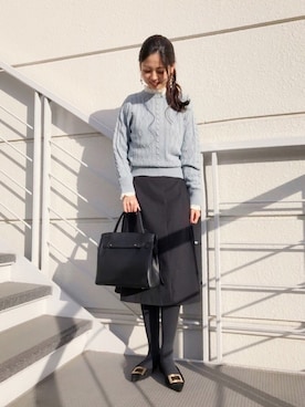 Funatto♡さん（レディース・161cm）の冬コーディネート