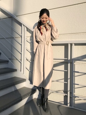 Funatto♡さん（レディース・161cm）の冬コーディネート