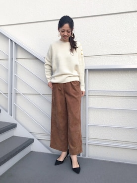 Funatto♡さん（レディース・161cm）の冬コーディネート