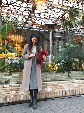 「city（シティ）のアイテム」を使った、Funatto♡さん（レディース・161cm）の冬コーディネート