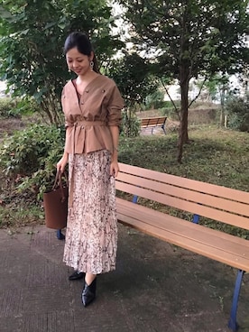 Funatto♡さん（レディース・161cm）の秋コーディネート