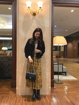 Funatto♡さん（レディース・161cm）の冬コーディネート