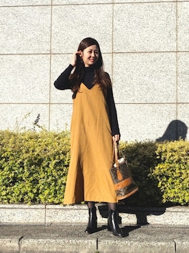 Funatto♡さん（レディース・161cm）の冬コーディネート