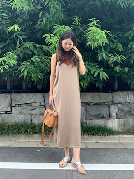 「LOEWE（ロエベ）のアイテム（バッグ）」を使った、Funatto♡さん（レディース・162cm）の秋コーディネート