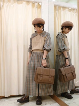 ゅぅぁさん(レディース・148cm)の秋コーディネート