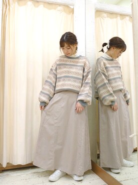 ゅぅぁさん（レディース・148cm）の冬コーディネート