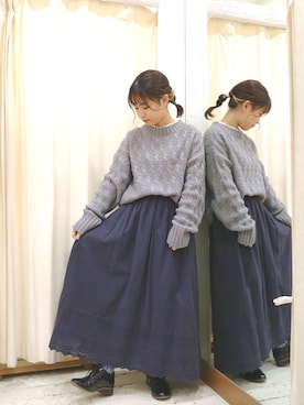 ゅぅぁさん（レディース・148cm）の冬コーディネート