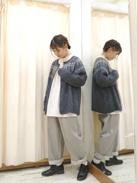 ゅぅぁさん(レディース・149cm)の冬コーディネート