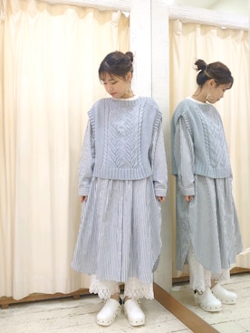 ゅぅぁさん（レディース・148cm）の春コーディネート