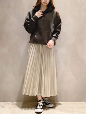 メンズのパーカー ブラウン 茶色系 コーディネート Zozotown