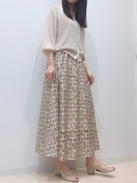 「くすみカラー」｜堺北花田INTERPLANETさん（レディース・168cm）の春コーディネート