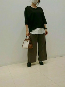 「INTERPLANET（インタープラネット）のアイテム」を使った、堺北花田INTERPLANETさん（レディース・147cm）の夏コーディネート