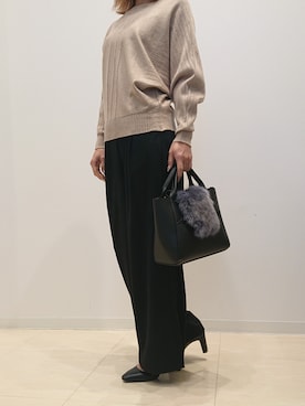 堺北花田INTERPLANETさん（レディース・161cm）の冬コーディネート