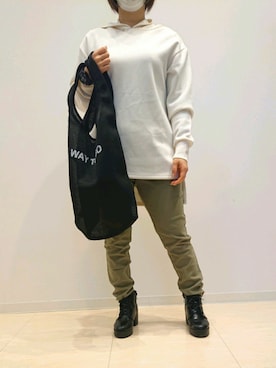 堺北花田INTERPLANETさん（レディース・152cm）の冬コーディネート